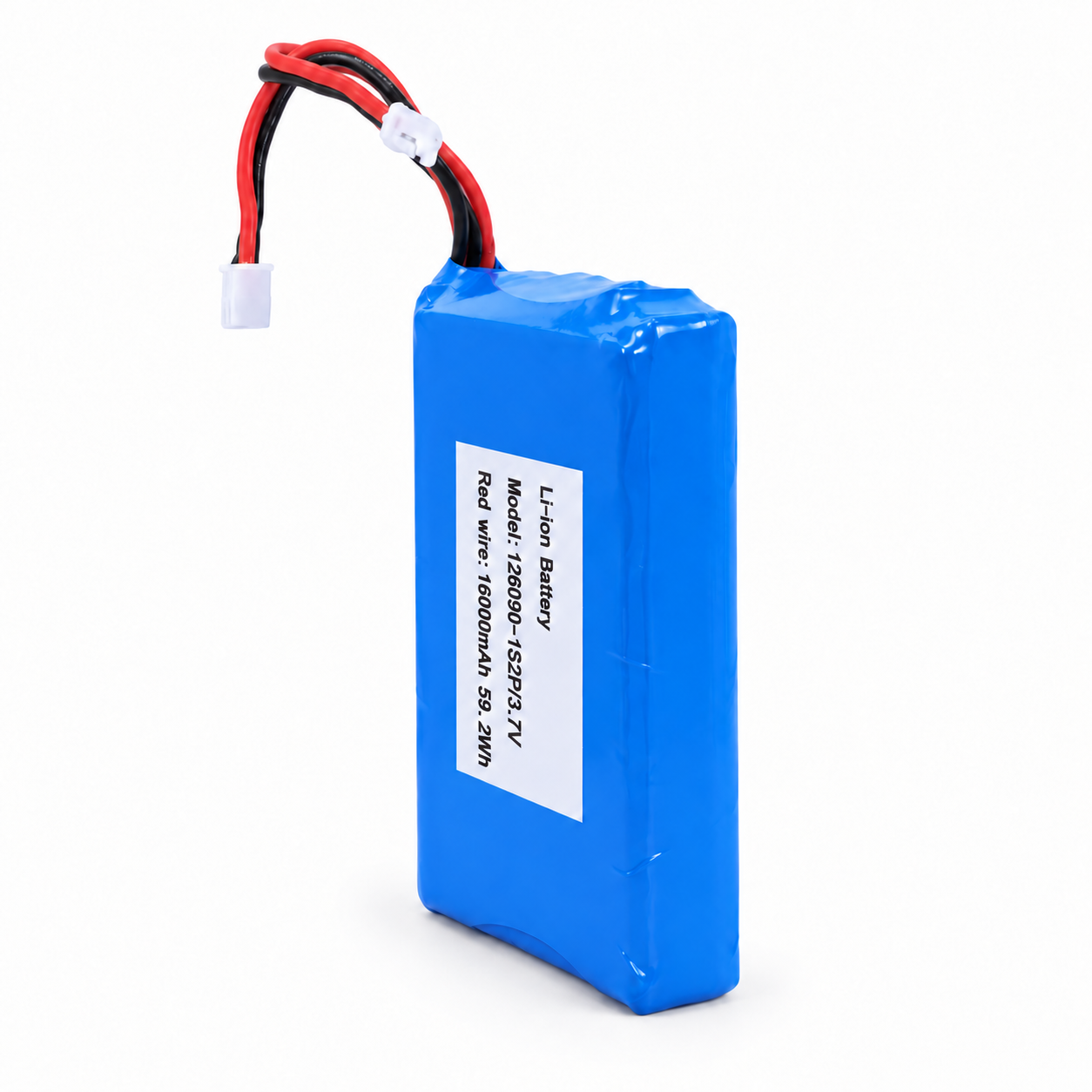 16000mAh 3.7V Polymer Battery Pack Side View (2)