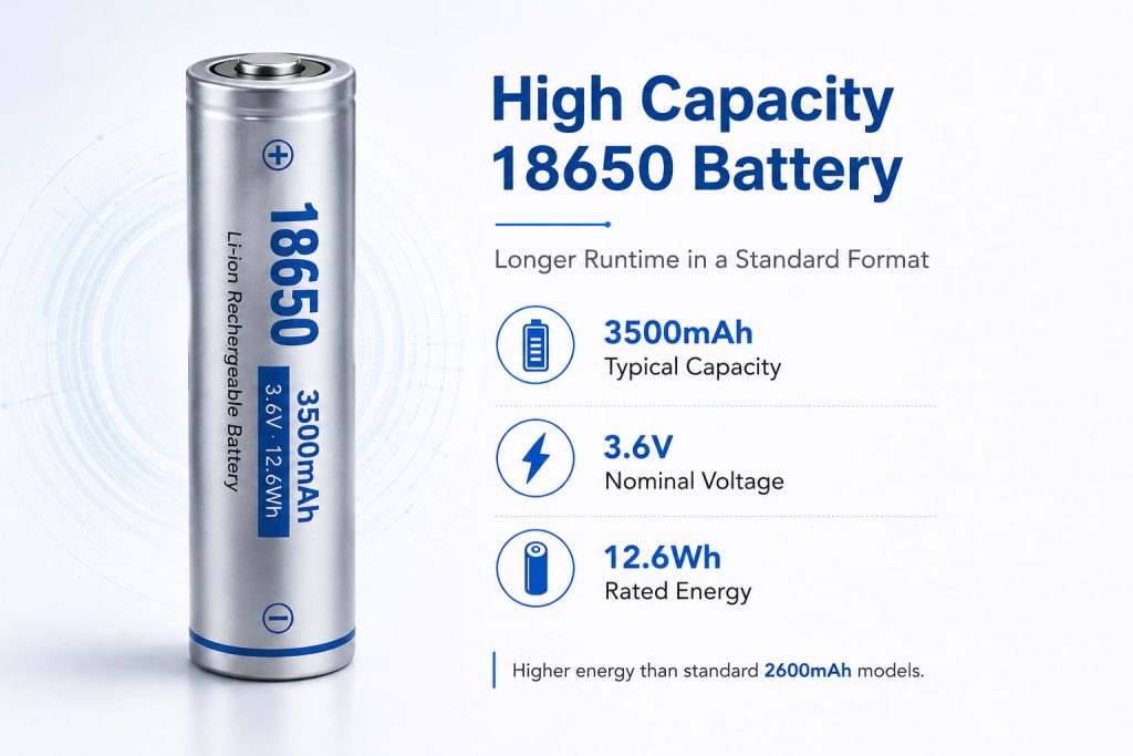 18650 3500mAh Battery1