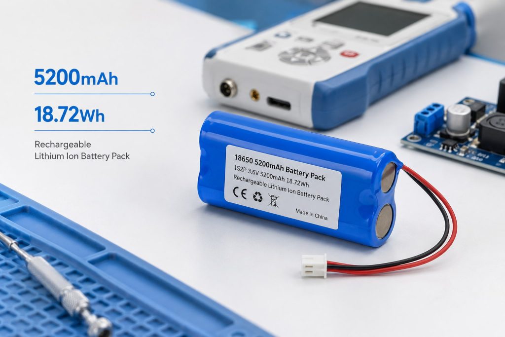 18650 5200mAh Battery Pack