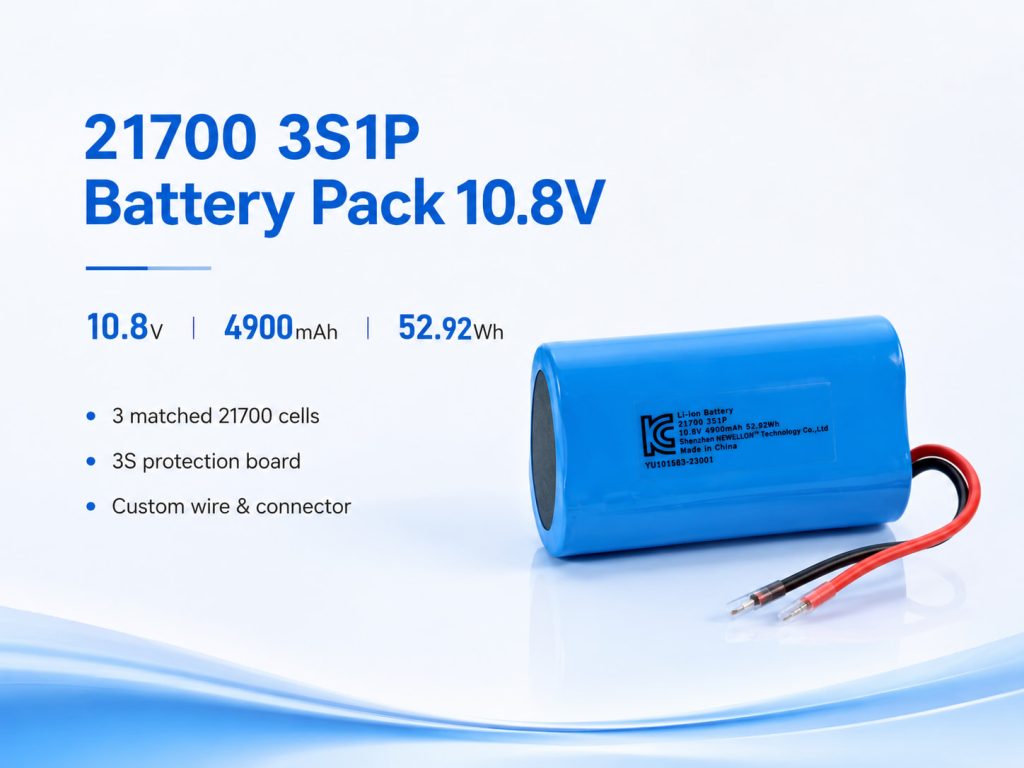 21700 3S1P Battery Pack1