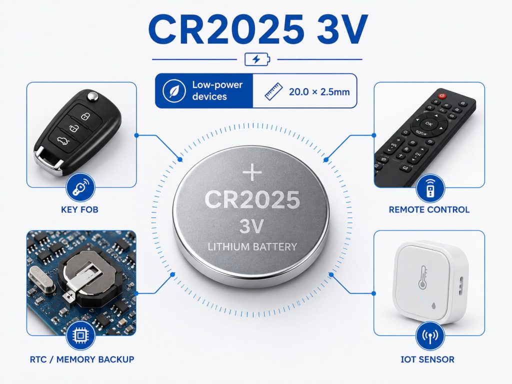 CR2025 Battery 3V2