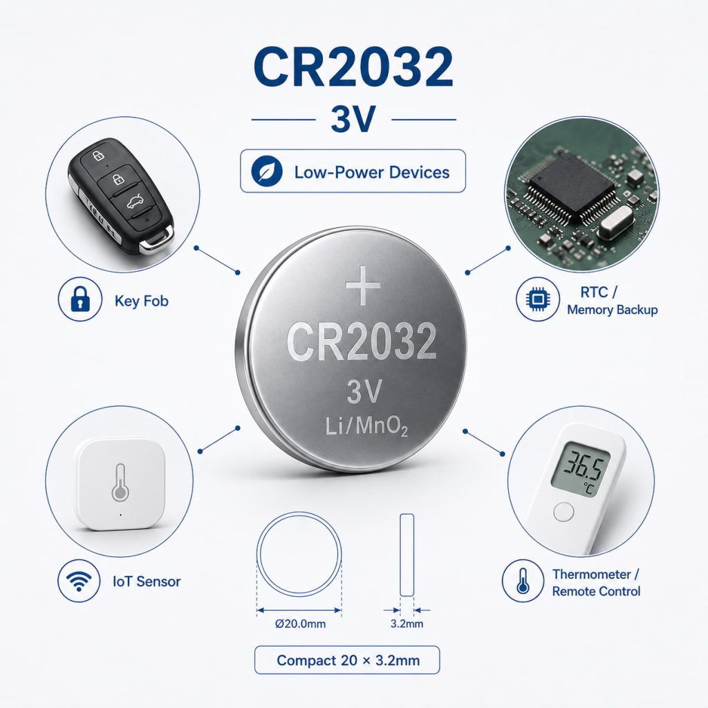 CR2032 Battery 3V2