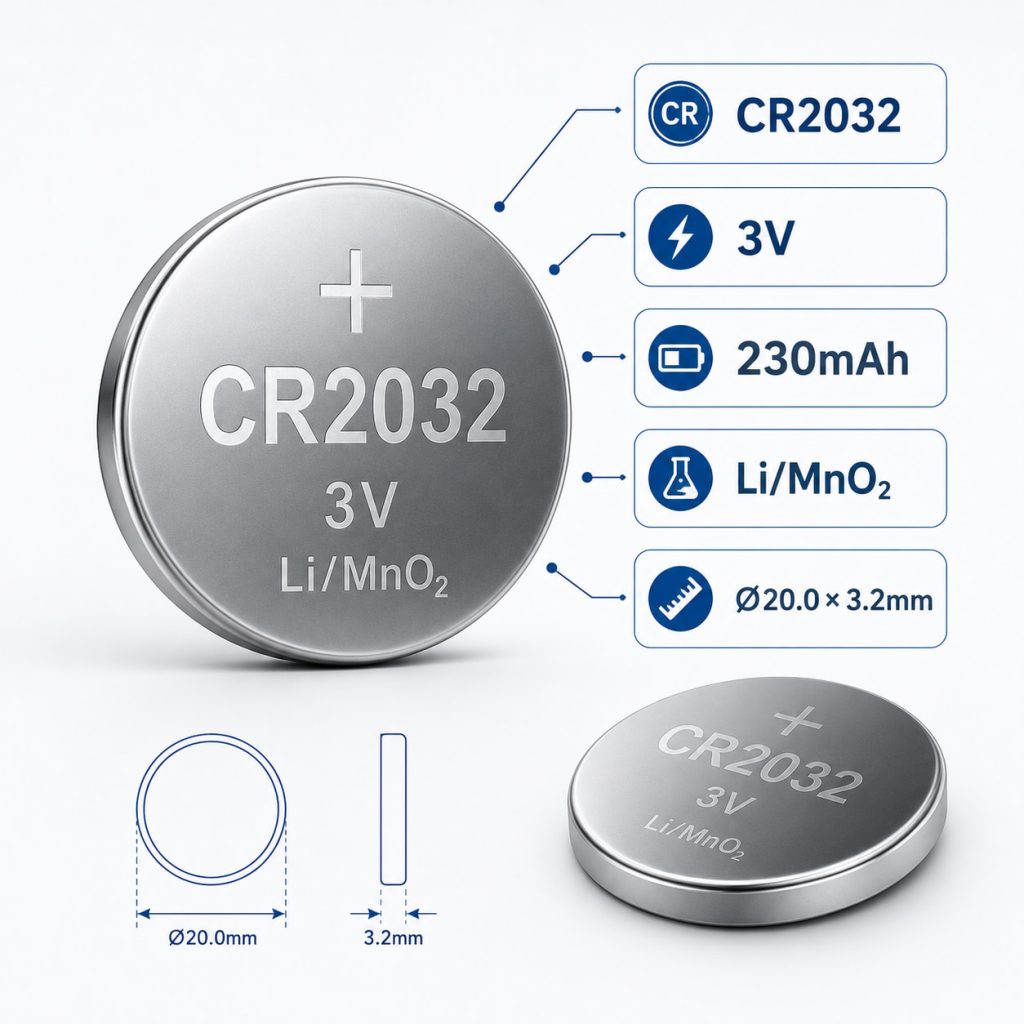 CR2032 Battery 3V3
