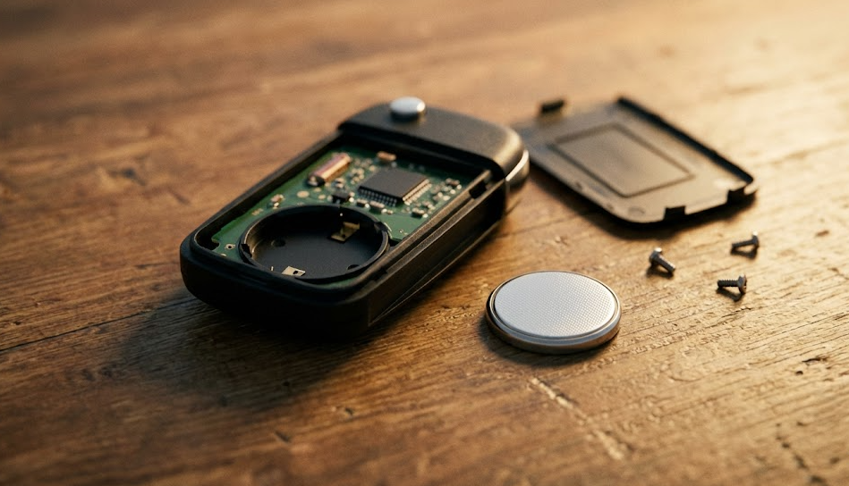 Multiple CR2032 and CR2025 lithium coin cell batteries arranged for OEM bulk supply