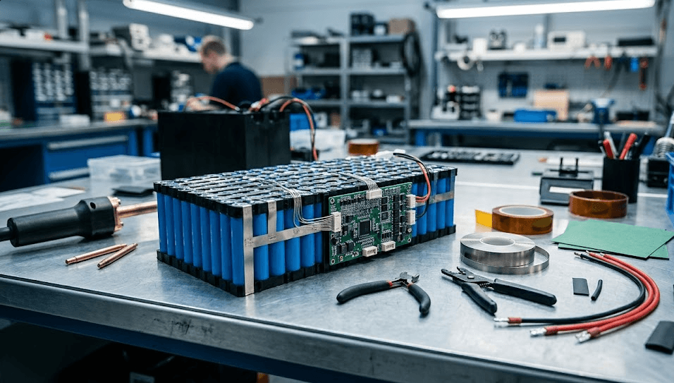 Custom Battery Pack Assembly: From Cell Selection to Final Testing