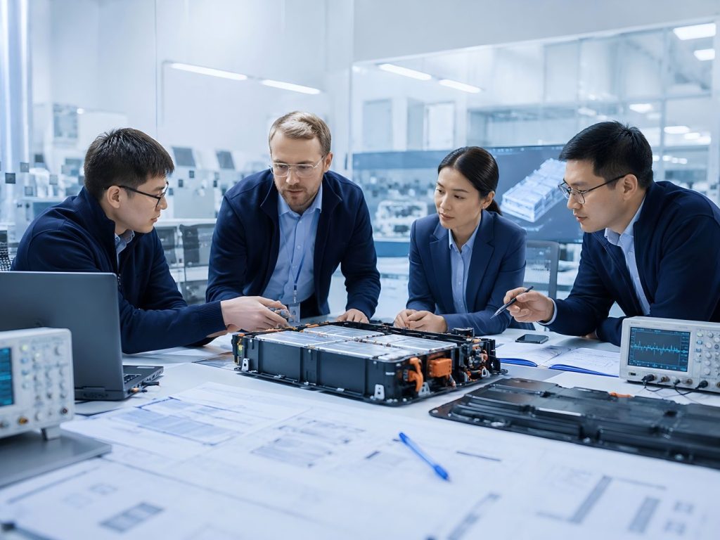 JDM lithium battery engineering collaboration for complex custom battery pack development