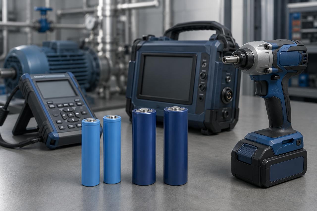 Choosing a Cylindrical Battery for Industrial Equipment