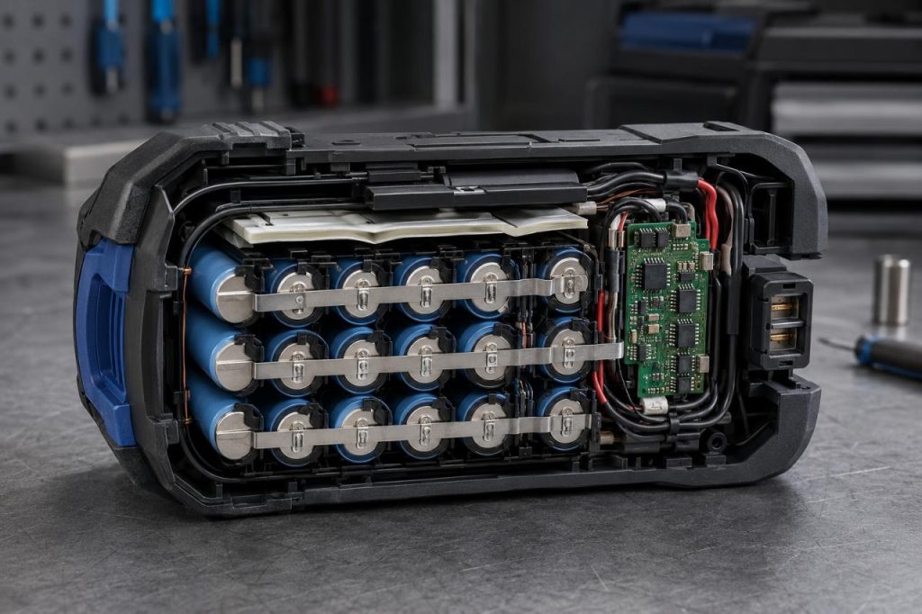 Cylindrical Battery for Power Tools 10