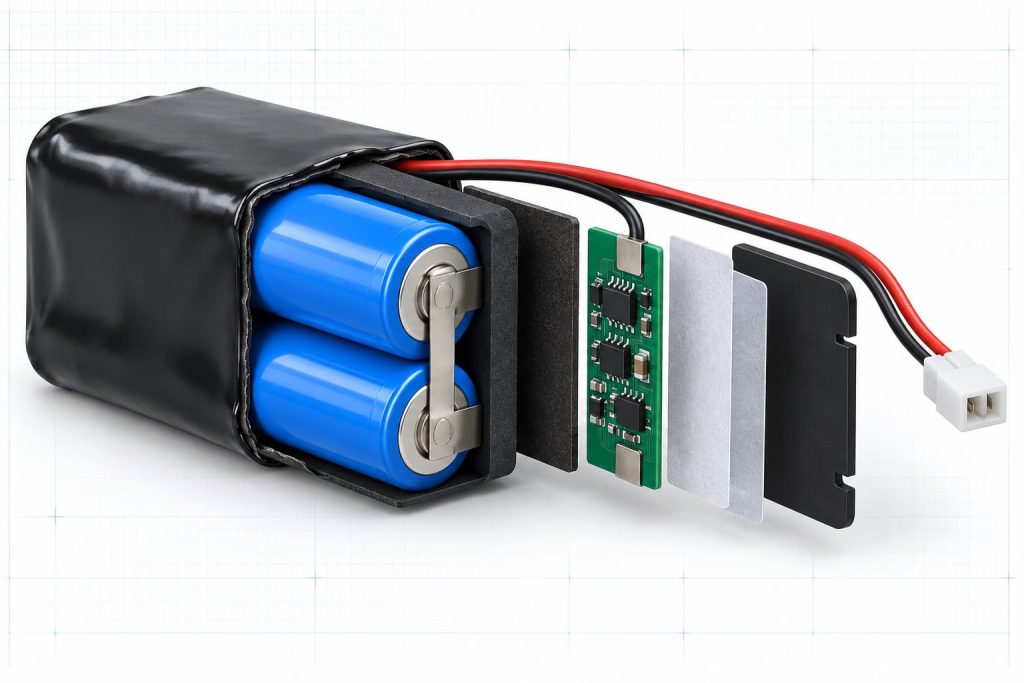 18650 battery pack design for OEM1