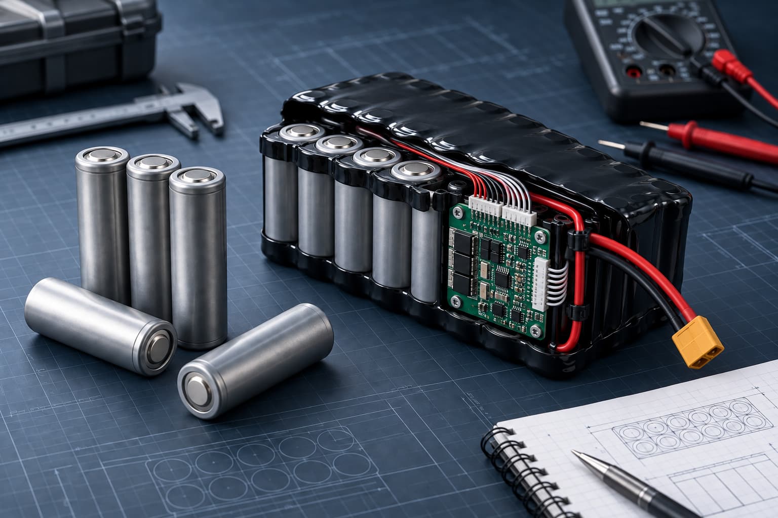 What BMS Wire Gauge and Connector Does a 21700 battery pack need?