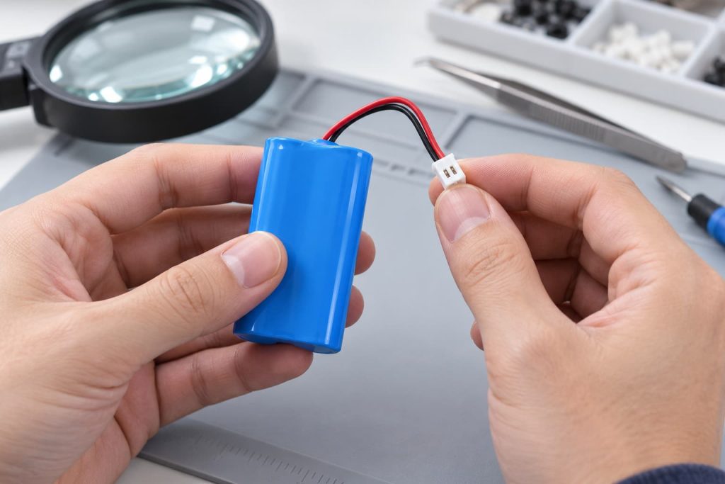 18650 battery pack voltage drop